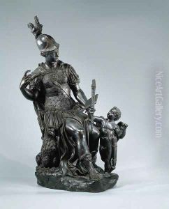 Minerva and Cupid by Girolamo Campagna