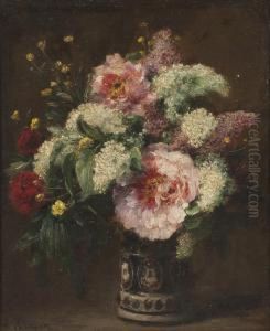 Blumenstillleben by Alexis Kreyder