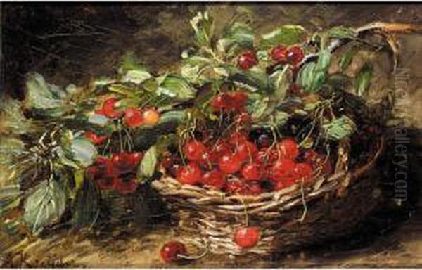 Basket Of Cherries - view 1