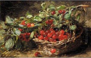 Basket Of Cherries by Alexis Kreyder