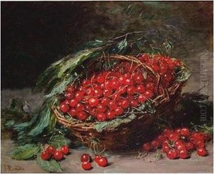 Basket Of Cherries by Alexis Kreyder