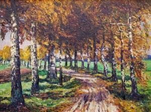 Birkenstrase Im Herbst Birkenstrase Im Herbst