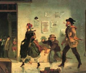 Near Old Post Office, Detroit by Frederick E. Cohen