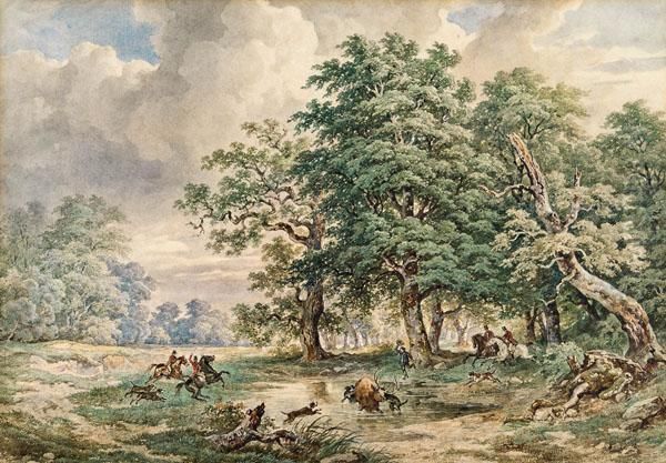 Die Hirschjagd - view 1
