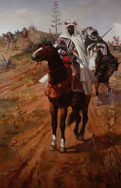 Arab Horsemen - view 1