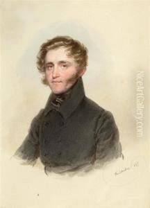 Portrait Of A Young Man, 1837. Portrait Of A Young Man, 1837.