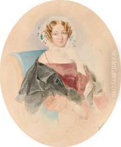 Portrait Der Spateren Gemahlin
Seiner Exzellenz Des Herrn F. J. M. Franz Ritter Von Hauslaab Portrait Der Spateren Gemahlin
Seiner Exzellenz Des Herrn F. J. M. Franz Ritter Von Hauslaab
