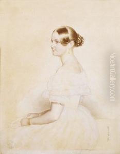 Young Girl In White Dress (contesse Konigsegg Georgine) - view 1