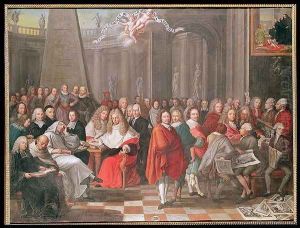 Group of Distinguished Gentlemen Born in or Around Abbeville by Pierre Adrien Choquet