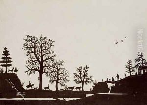 New Jersey Cut-Out Cassville 1843 by Susan Cray