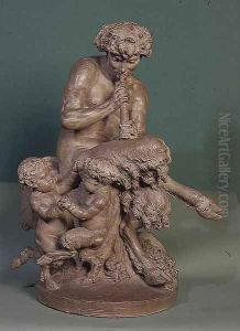 Group of Satyr and Fauns Group of Satyr and Fauns