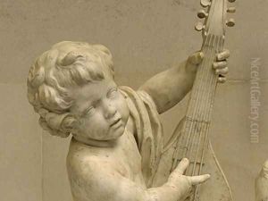 Poetry and Music [detail #1] by Clodion