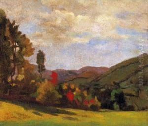 Nagybanya Landscape In Autumn
