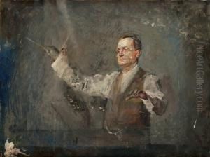 Dirigenten, Portratt Av Georg Schneevoigt