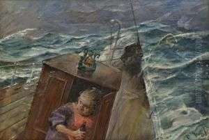 Til Havs by Christian Krohg
