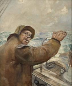 A Littleaport by Christian Krohg