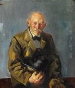En Visitt by Christian Krohg