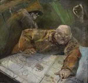 Grumset Farvann by Christian Krohg