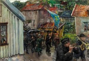 Totalistenes Sondagsutflukt (procession Of The Abstemious)