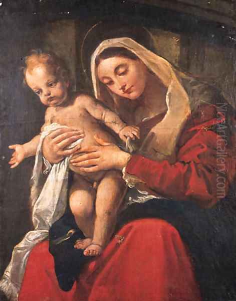 The Madonna and Child by Giacomo Cavedone