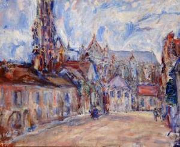 La Cathedrale De Senlis - view 1