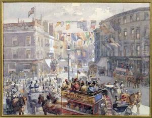The Jubilee, Kensington High Street, London, 1901 by William Harding Collingwood-Smith