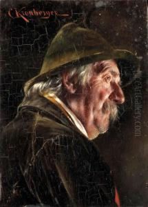 Tyrolean Peasant
Oil On Panel