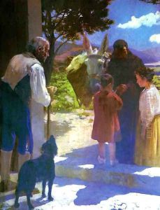 Escena en la Iglesia by Fernando (cabrera) Canto