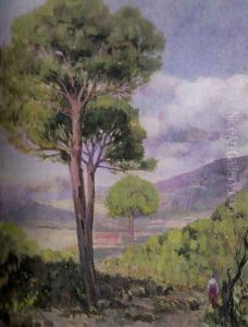 Paisaje con arbol by Fernando (cabrera) Canto