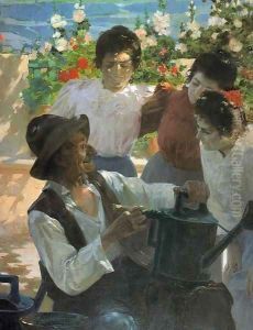 Escena en el Jardin