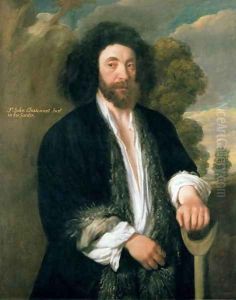 John Tradescant the Younger (1608-62) as a Gardener by Thomas de Critz