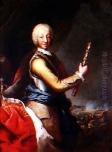 Portrait of Carlo Emanuele III of Savoy, King of Sardinia (1701-73) by Maria Giovanna Battista Clementi