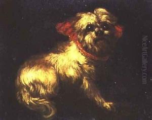 A Maltese Terrier by Pier Francesco Cittadini