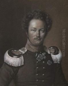 Portrat Des Leutnants F. A. Hageman.