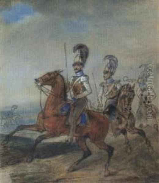 Ausritt Des Regiments Garde Du Corps - view 1