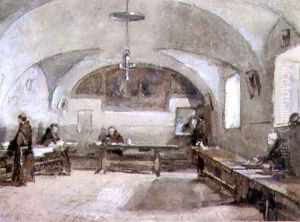 Interior of the Capuchin Convent at Albano by Hugh Carter