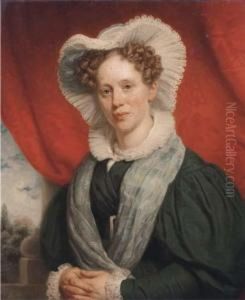Portrait Of Agatha Abrahamina Des Amorie Van Der Hoeven