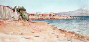 St Tropez, 1898 by P. Comba