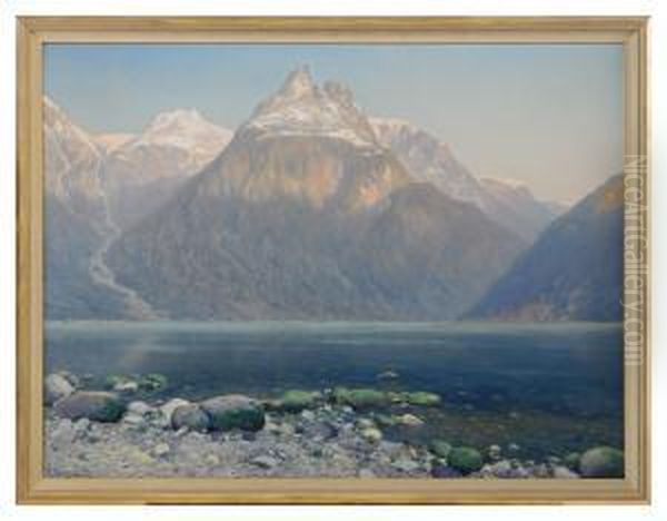 Lake In The Mountains - view 1