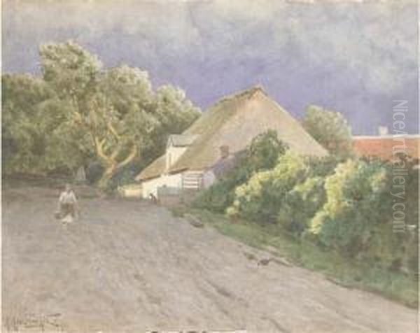 Farmhouse Landscape - view 1