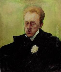 Portret Aleksandra Zelwerowicza by Konrad Krzyzanowski