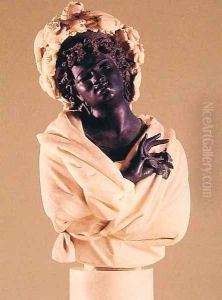 Bust of Selika by Pietro Calvi