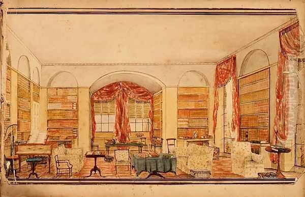 The Library at Aynhoe - view 1