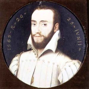 Portrait of a Bearded Gentleman, Aged 26, 1565 by (circle of) Clouet, Francois