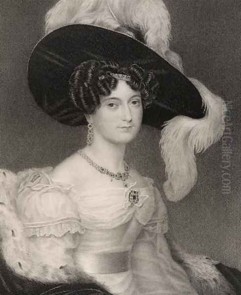 Victoria Maria Louis, Duchess of Kent and Strathearn 1835 - view 1