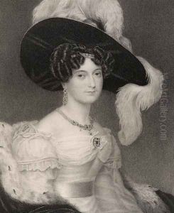 Victoria Maria Louis, Duchess of Kent and Strathearn 1835 by Henry Collen