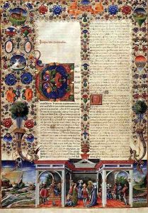 Bible of Borso d'Este by Taddeo Crivelli