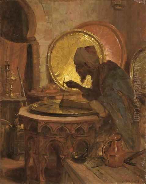 The Moroccan Engraver - view 1