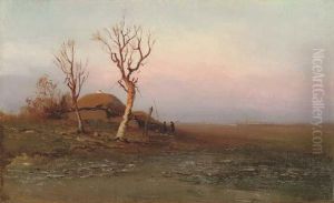 Early Evening by Arkhip Ivanovich Kuindzhi