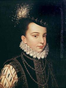 Portrait of Francois Hercule de France (1554-84) Duc d'Alencon by (workshop of) Clouet, Francois